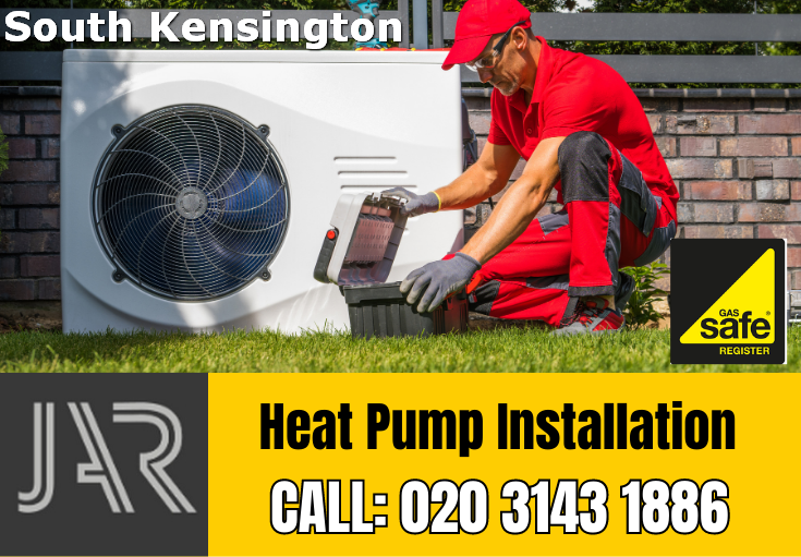 heat pump installation South Kensington