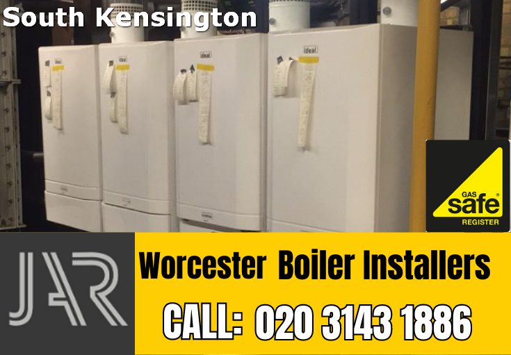 Worcester boiler installation South Kensington